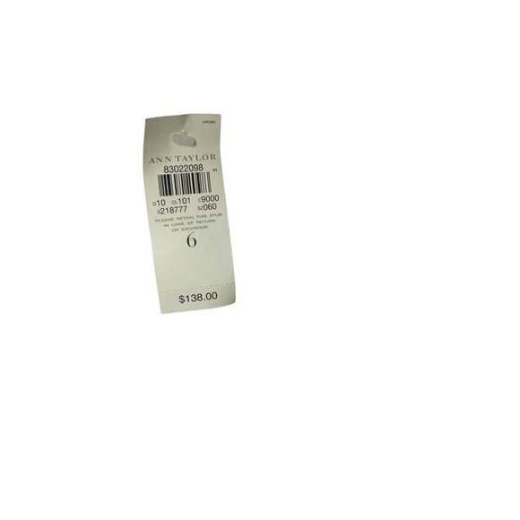 Ann Taylor NWT WHite Beautiful Dress Size 6 - Picture 4 of 4